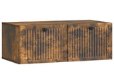 Wall-Mounted TV Cabinet Smoked Oak 59.5 x 31 x 30 cm 898030