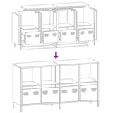 Sideboard White 135x39x73.5 cm Cold-rolled Steel 3307166