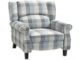 160&deg Reclining Armchair, with Footrest - Grey T3398P344476