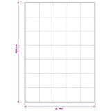 90% Goose Down Duvet Set FULDA 2 pcs 137 x 200 cm Winter White 3442208
