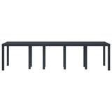 Garden Table Anthracite 300 x 100 x 73 cm Poly Rattan 3378520