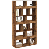 Room Divider Old Wood 100x33x187.5 cm Engineered Wood 3309544