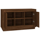 Sideboard Brown Oak 102x35x60 cm Engineered Wood 831884