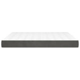 Pocket Spring Bed Mattress Medium Dark Grey 183x213x20 cm California King 347900