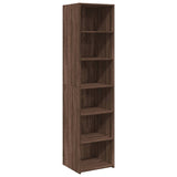 Highboard Brown Oak 45x41x185 cm Engineered Wood 3281679