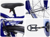 Kids Bike 18 Inches for 5-7 Years Old Dark Blue 42009372