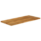 Table Top Live Edge 140x60x2.5 cm Solid Wood Mango 370553