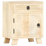 Bedside Cabinet 40x30x50 cm Solid Mango Wood 282867