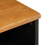 TV Cabinet with Drawer 80 x 33 x 46 cm Solid Mango Wood 4018097