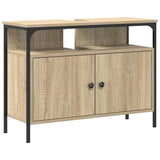 Bathroom Sink Cabinet Brown 80 x 30 x 60 cm Engineered wood 864341