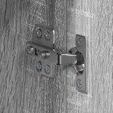 Bathroom Mirror Cabinet TULUM Grey Sonoma 60 x 16.5 x 78 cm 880367