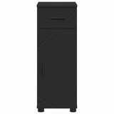 Bathroom Cabinet Black 30 x 35 x 80 cm Engineered wood & Metal 883325