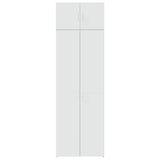 Storage Cabinet White 70x42.5x225 cm Engineered Wood 3281322