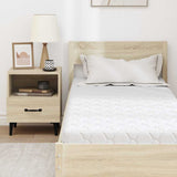 Mattress with Coconut Layer White 200 x 80 cm PU Foam 4106380