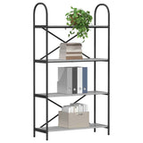 Bookshelf Grey Sonoma 80 x 30 x 146 cm Engineered wood 879896