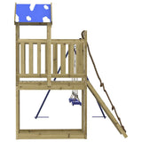 Outdoor Playset Impregnated Wood Pine 3279228