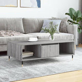 Coffee Table Grey Sonoma 104x60x35 cm Engineered Wood 827082