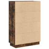 Desk Smoked Oak 71.5 x 31.5 x 106.5 cm Engineered Wood 869486