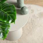 ZNTS Rug OVIEDO Short Pile Beige Ø 120 cm 375501