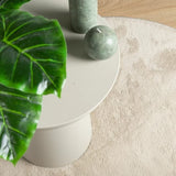 ZNTS Rug OVIEDO Short Pile Beige Ø 120 cm 375501