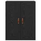 Wall Mounted Cabinet Black Oak 69.5 x 34 x 90 cm 882423