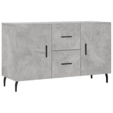Sideboard Concrete Grey 100x36x60 cm Engineered Wood 828192
