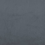 ZNTS Box Spring Bed with Mattress Dark Grey 90x200 cm Velvet 3285258