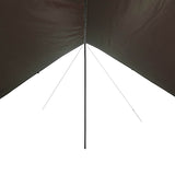 Camping Tarp Brown 462x306x211 cm Waterproof 4009610
