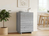 Sideboard Grey Sonoma 33.5 x 34.5 x 75 cm Engineered Wood 8011519