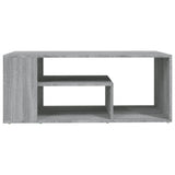 Coffee Table Grey Sonoma 100x50x40 cm Engineered Wood 815841