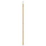 Sliding Door Natural 78 x 211 cm Solid Pine Wood and Glass 3332217