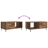Coffee Table Old Wood 90 x 50 x 40 cm Engineered Wood 894963