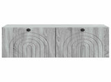 Wall-Mounted TV Cabinet Grey Sonoma 78.5 x 41 x 30 cm 898181