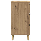 Bedside Cabinet Artisan Oak 40x35x69 cm Engineered Wood 856422