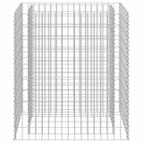Gabion Raised Bed Galvanised Steel 90x50x100 cm 143568