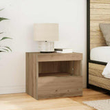 Bedside Cabinet with Drawer 2 pcs Artisan Oak 50 x 40 x 45 cm 862183