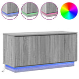 TV Cabinet Grey Sonoma 100 x 38 x 49 cm Engineered Wood 869671