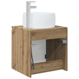 Wall-Mounted Sink Vanity Artisan Oak 49.5 x 44.5 x 66 cm 890461