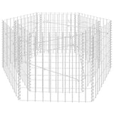 Hexagonal Gabion Raised Bed 100x90x50 cm 142532