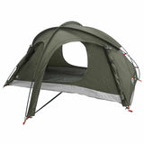 Trekking Tent with Rainfly Water-Resistant 2-Person Army Green 42042217