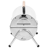 Portable Tabletop Charcoal BBQ Grill Stainless Steel Double Grids 47852