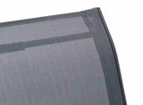 Stackable Garden Chair Set of 4 Grey Powder-coated steel 318781