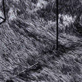 Shaggy Rug High Pile NAVARRA Dark Grey 160x230 cm Polyester 4102840