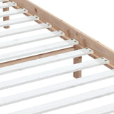 3100609 Bed Frame without Mattress Solid Wood 200x200 cm