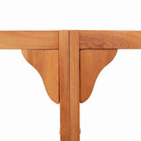Tree Bench 4-Seater 210 x 80 x 45 cm Solid Eucalyptus Wood 4108061