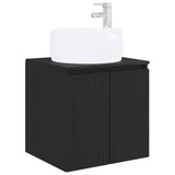 Bathroom Cabinet Set 3 pcs Black 49.5 x 44.5 x 66 cm 3405718