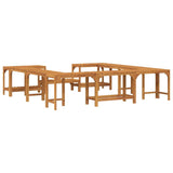 Hot Tub Surround Solid Acacia Wood Brown 3334764