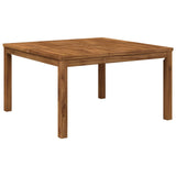 Coffee Table Natural 80 x 80.5 x 45 cm Solid Acacia Wood 901241