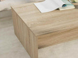 Coffee Table Sonoma Oak 80 x 50 x 40 cm Engineered Wood 8000278