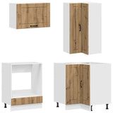 Kitchen Unit LUCCA 8 pcs Artisan Oak Engineered Wood 3438410